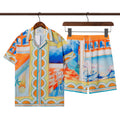 135RA138U Popular shirt and shorts set