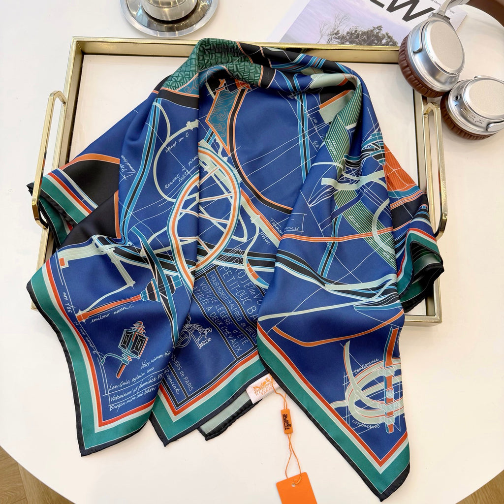 136NH5W Popular Silk Scarve