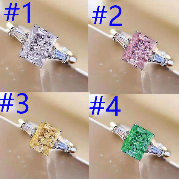 P5QA16J  Popular Moissanite Jewelry Wedding Diamond Ring