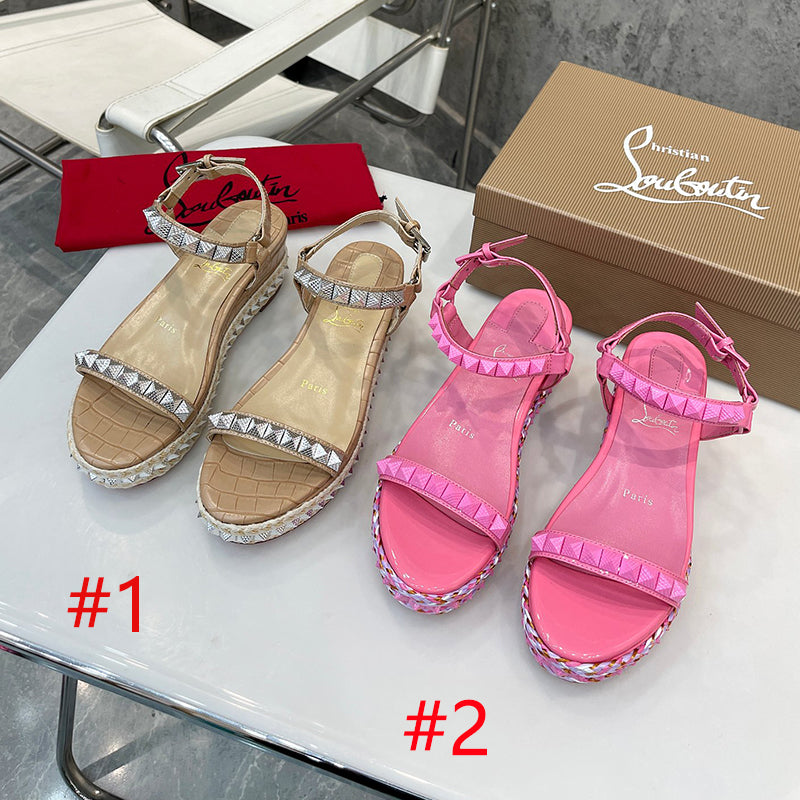 J4A39Z Popular leather High heels 6cm