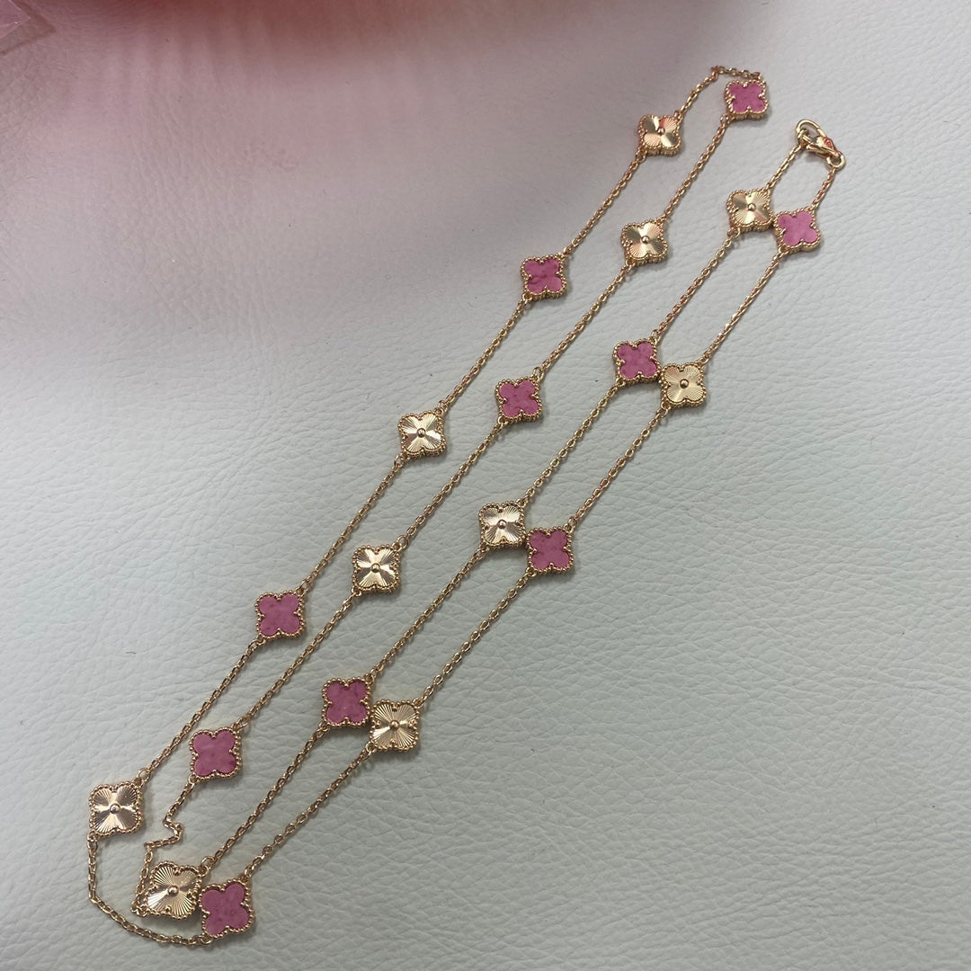 55QVA260X Popular 10 flower necklaces