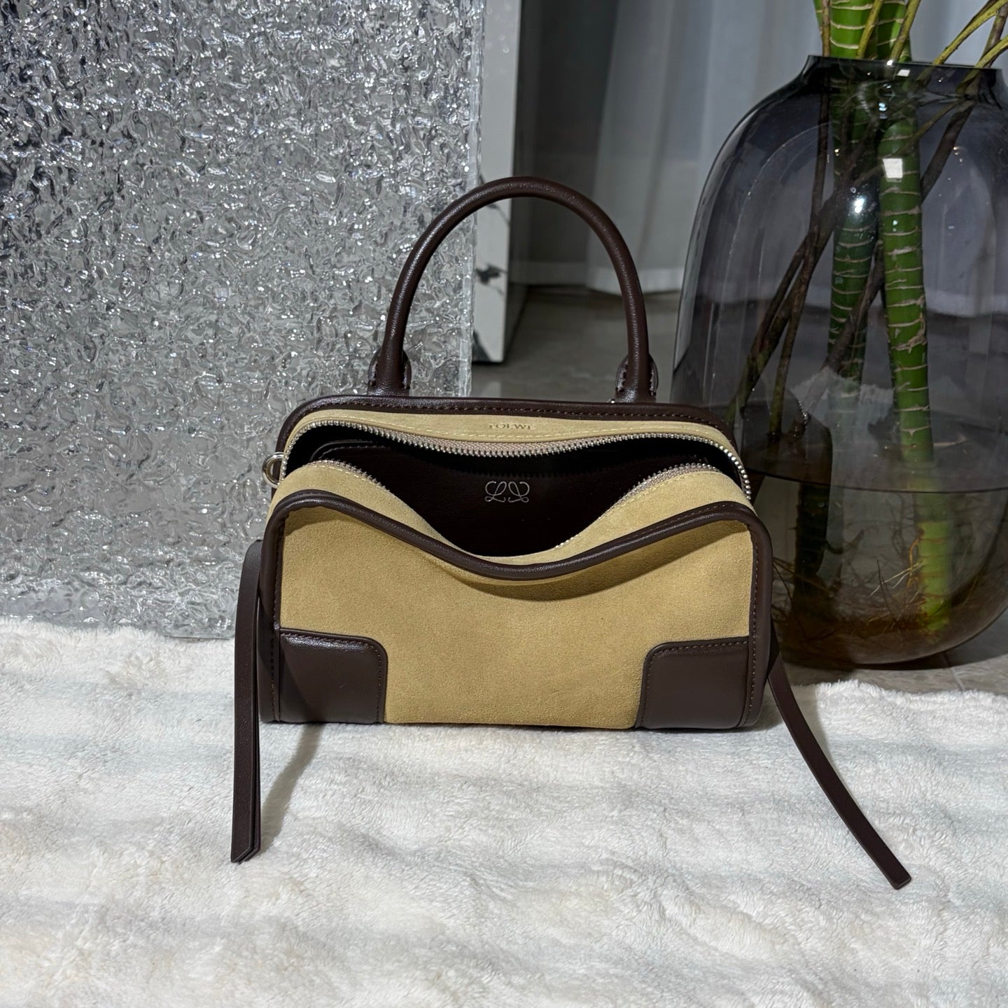 146RA5B Popular frosted leather bag