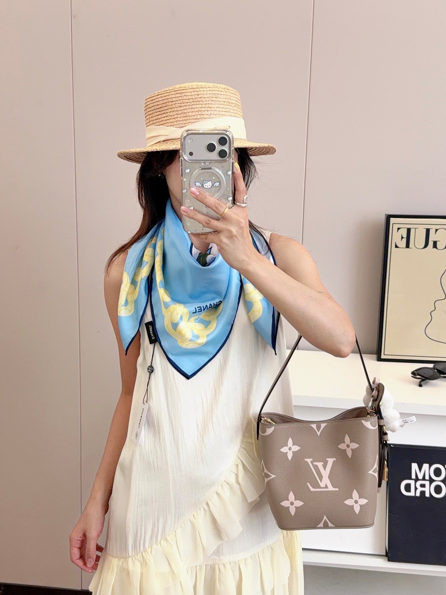 136NC16W Popular Silk Scarve