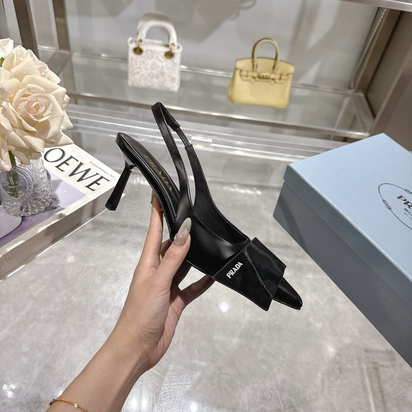 255QP41Z Popular  leather High heels