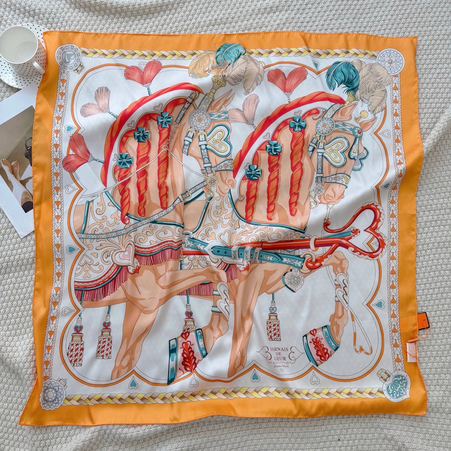 136NH9W Popular Silk Scarve