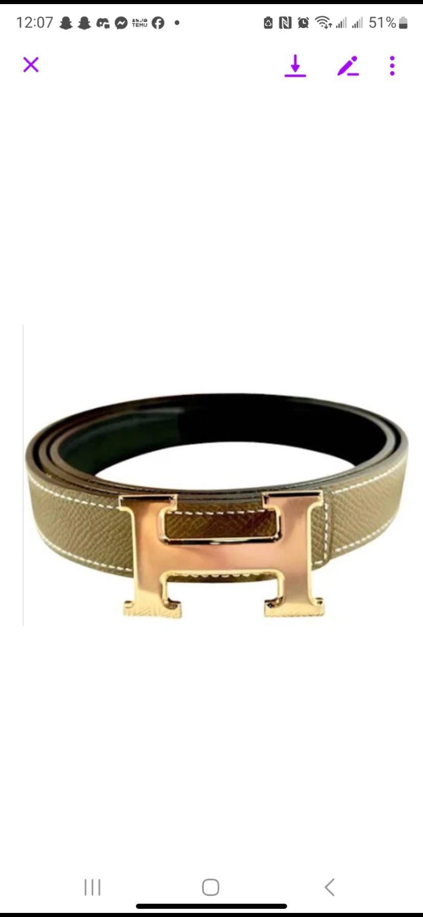 1YH125P Popular    High quality belt With full package