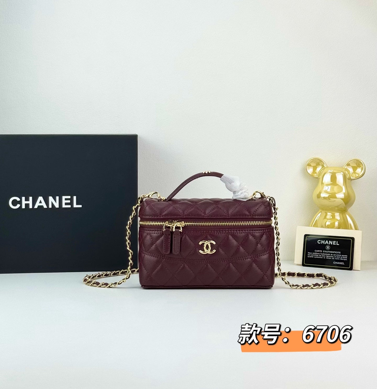 155QC3B Popular   leather caviar bag