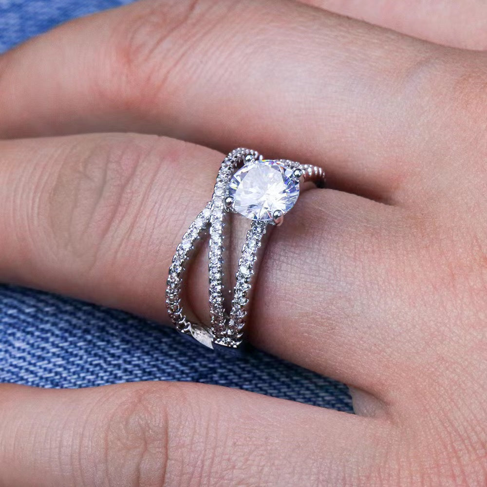 PYA4J  Popular   Diamond Ring High Quality Wedding Ring