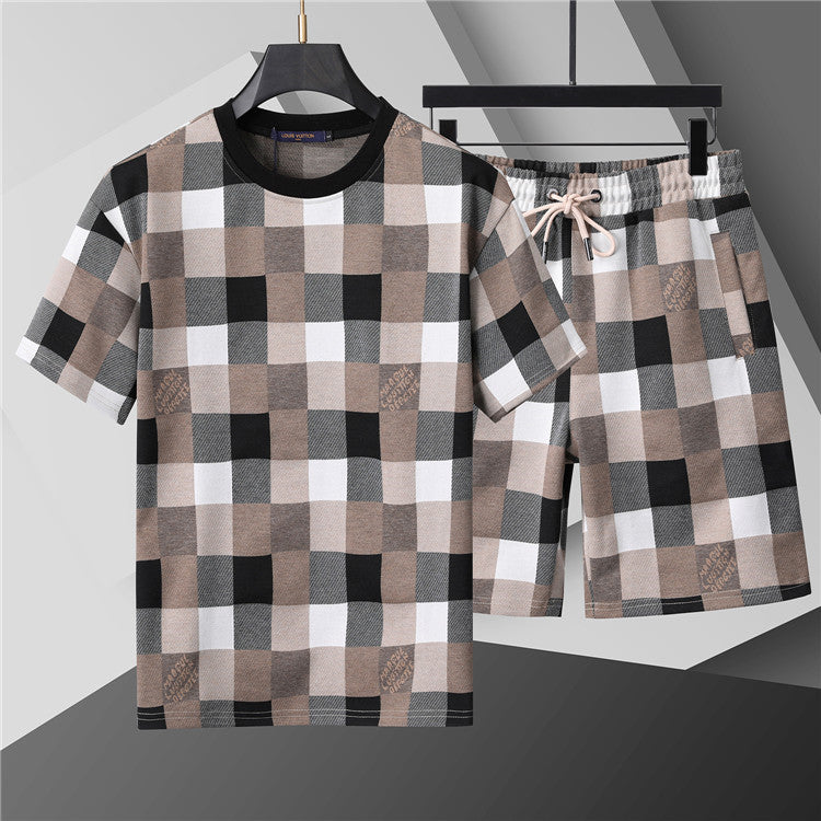 135RE123U  Popular shirt and shorts set