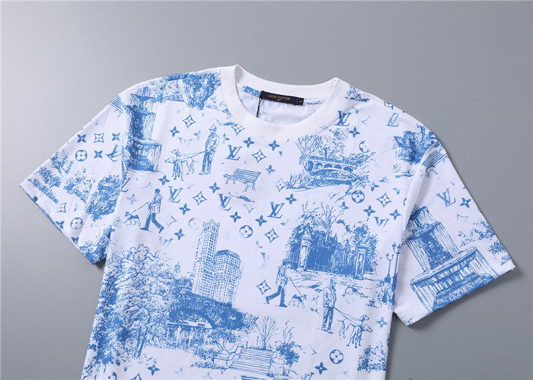 135WE107U  Popular shirt and shorts set