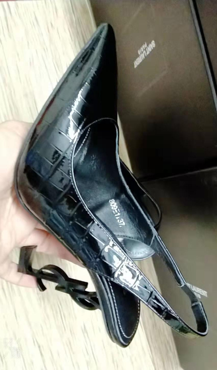 2XSL157Z Popular leather high heels(10.5cm)