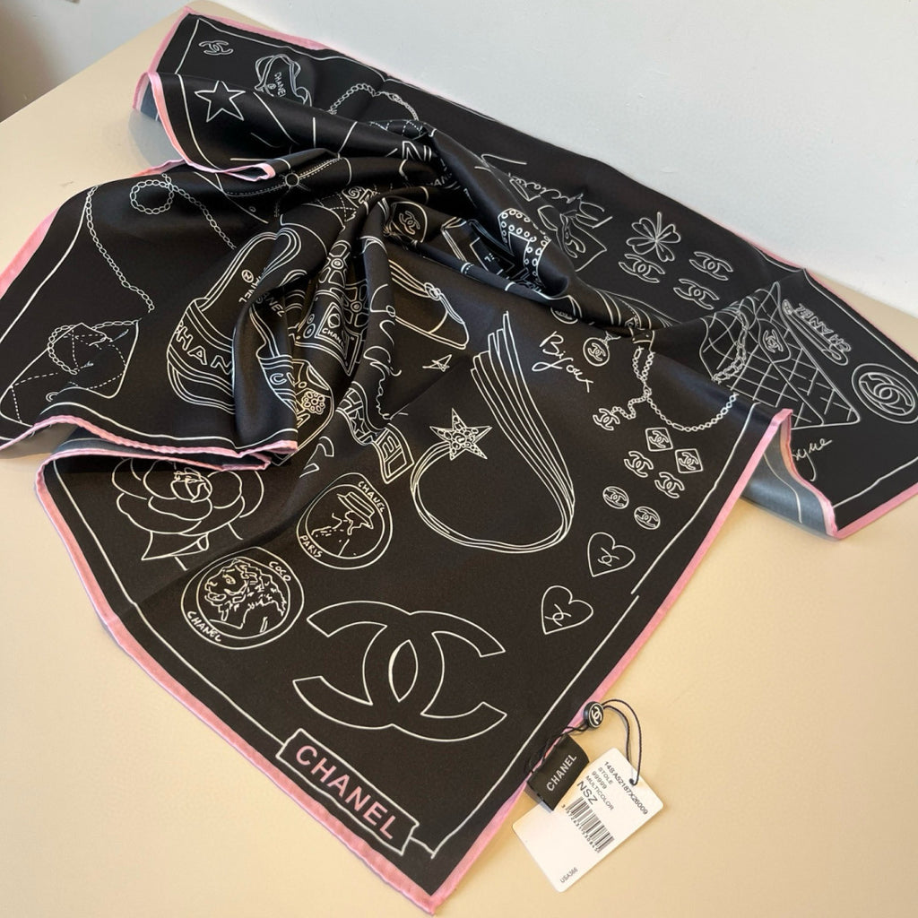 136NC22W Popular Silk Scarve