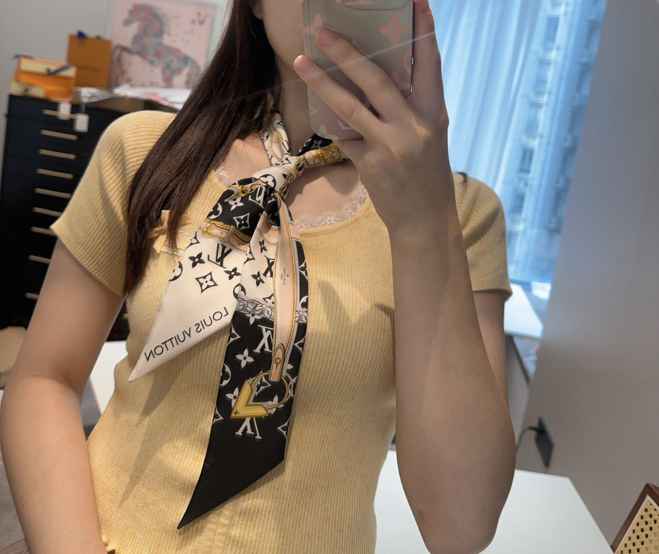 146NE12W Popular Silk Scarve