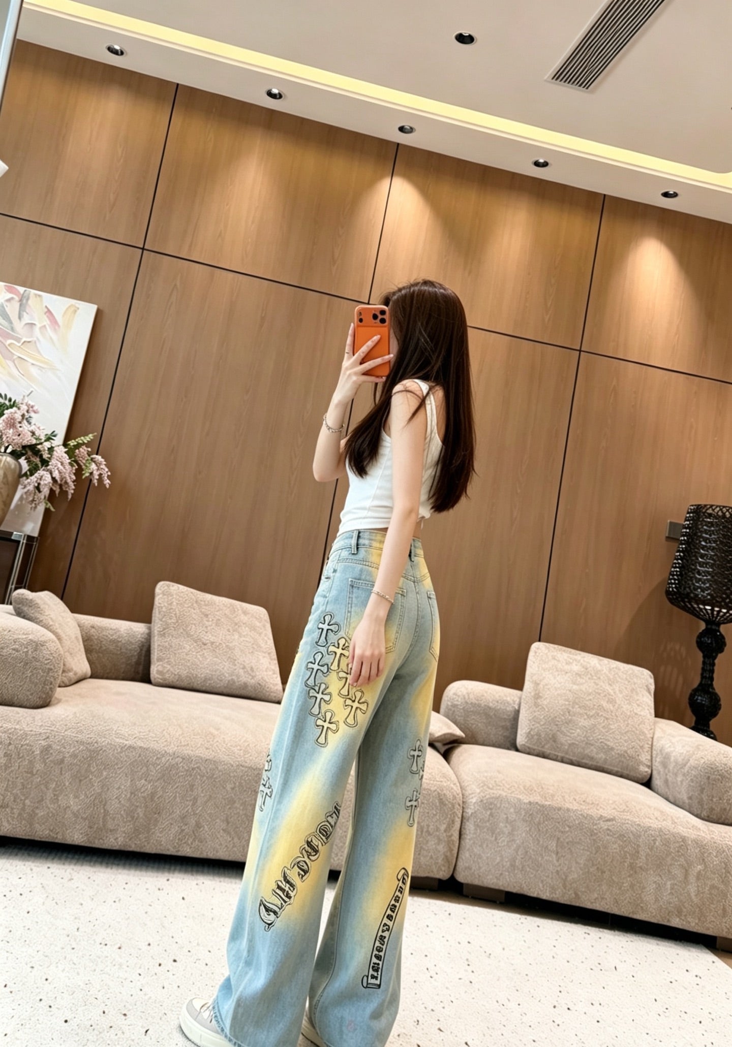 U2X56A23 Popular Pants fashion jeans