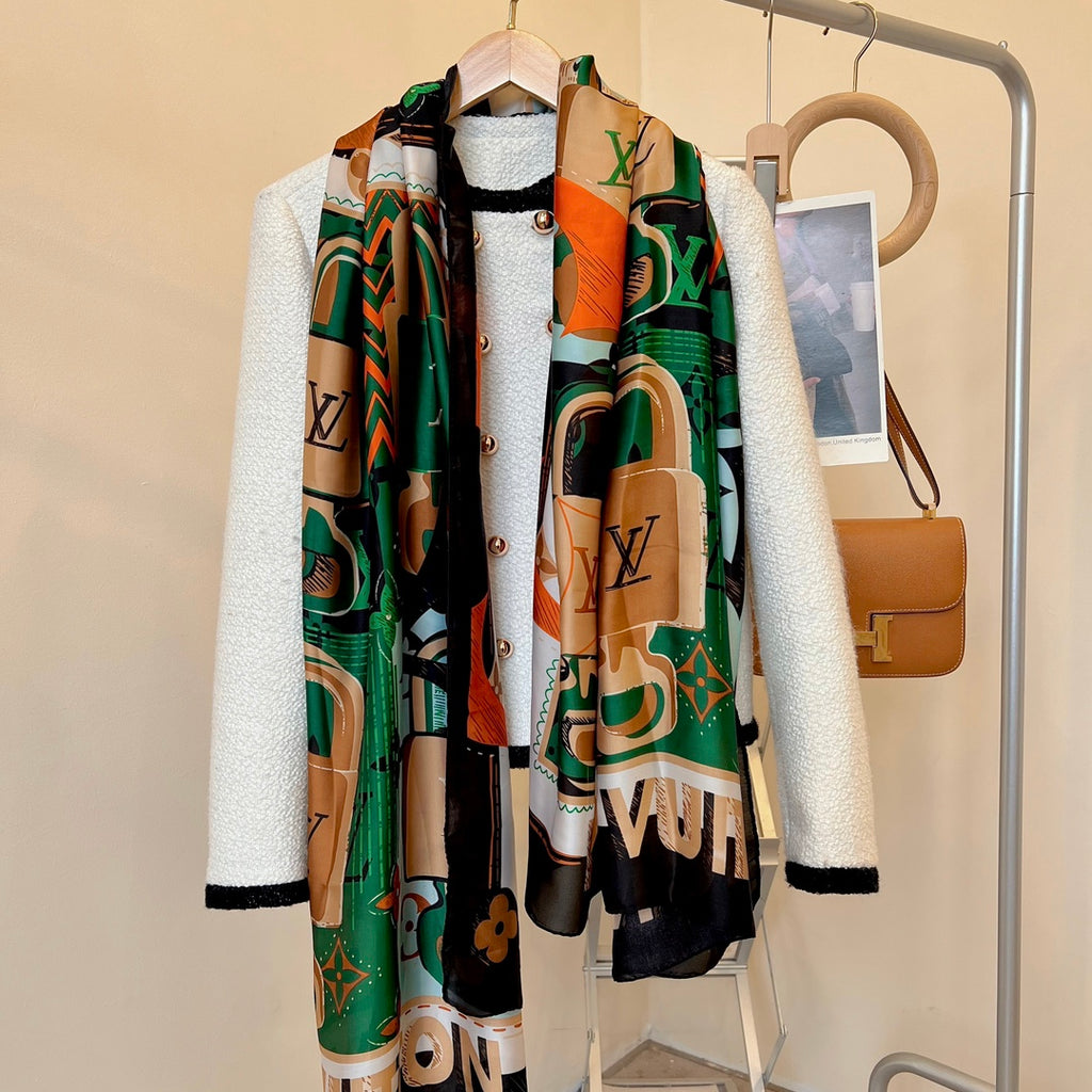 155NE56W Popular Silk Scarve