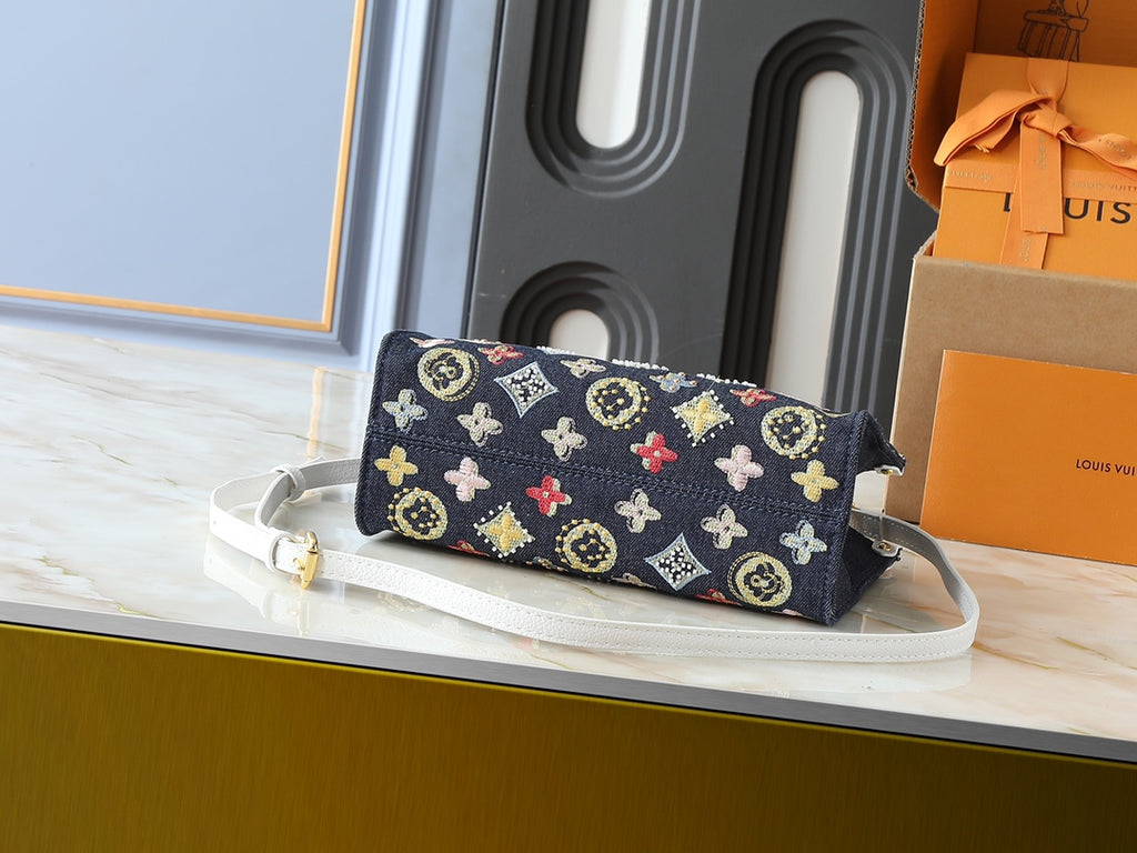15RE22B Popular  genuine leather embroidered bag
