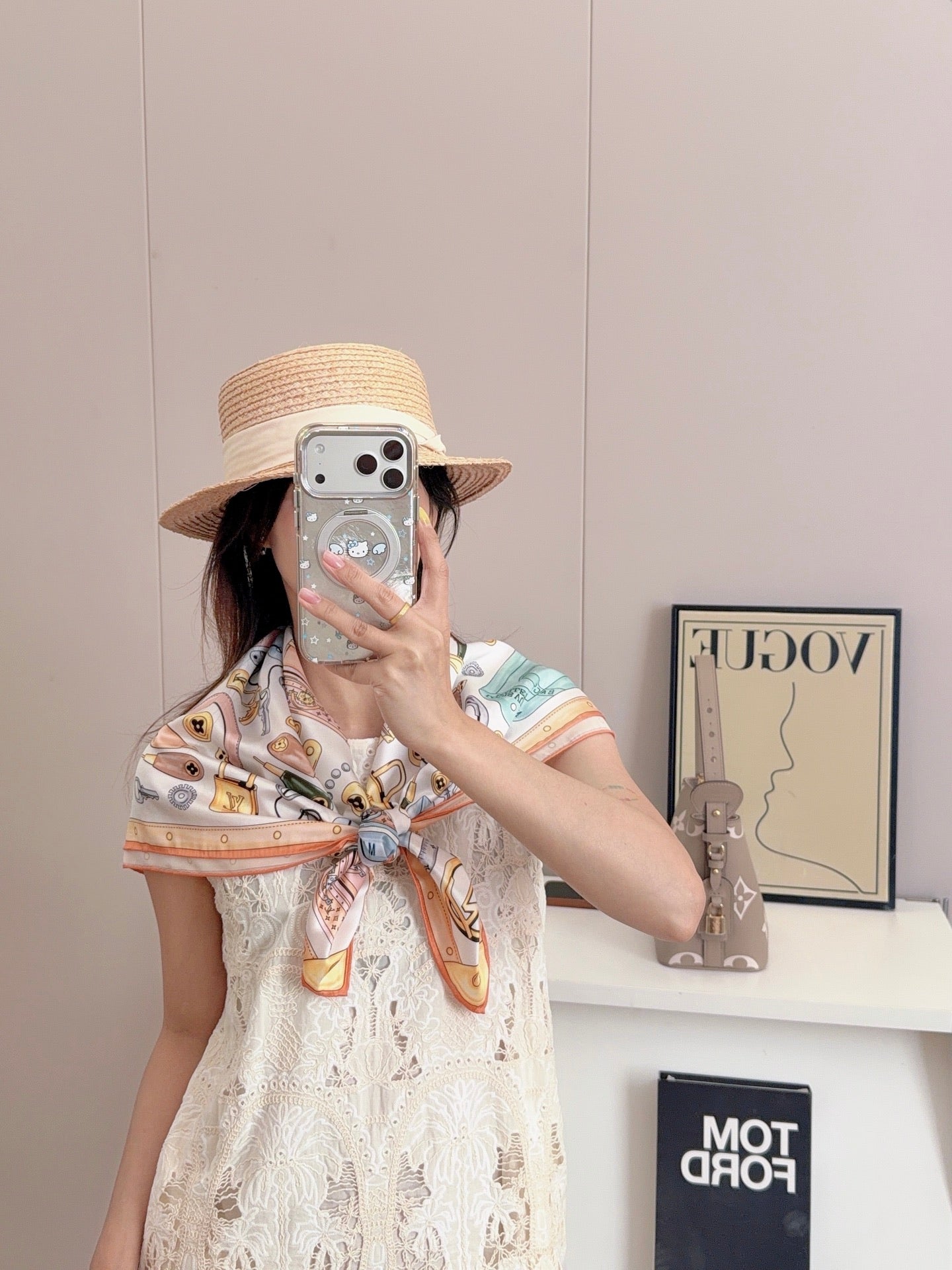 136NE18W Popular Silk Scarve