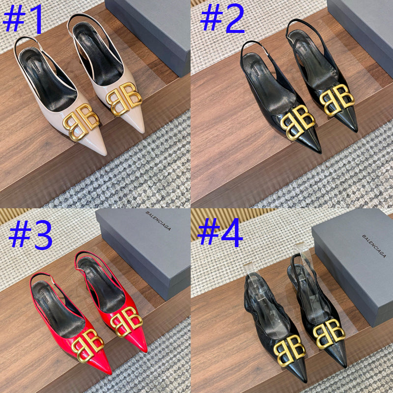 255QJ45Z Popular  leather High heels