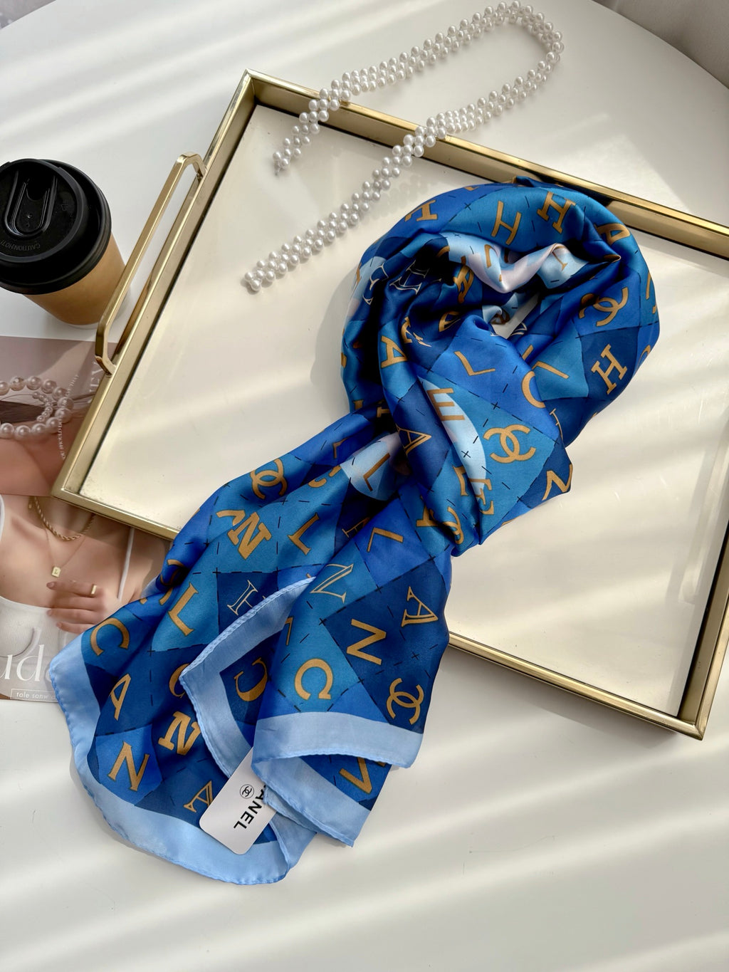 135ZC204W Popular Silk Scarve