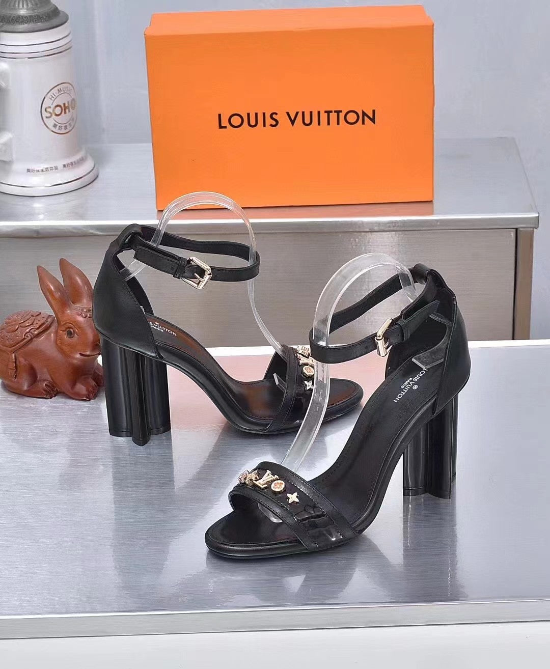 245RE31Z Popular leather  High heels