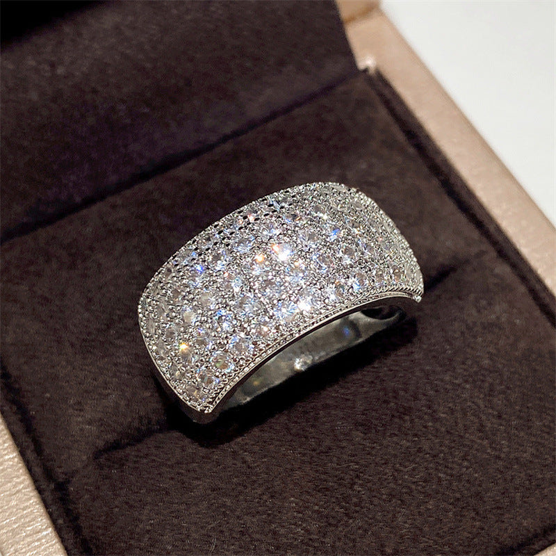 P5QA14J  Popular Moissanite Jewelry Wedding Diamond Ring