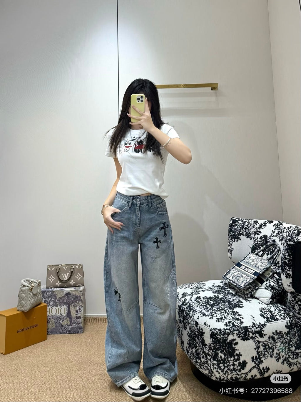 U2X56A18 Popular Pants fashion jeans