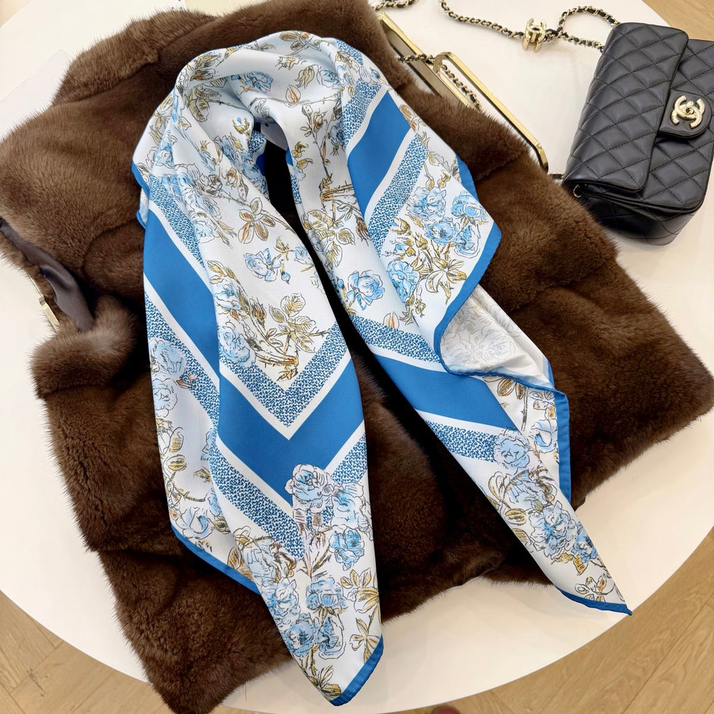 136ND17W Popular Silk Scarve