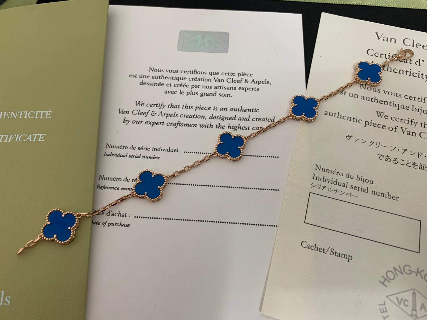5XVA180K  Popular bracelets 5 flowers normal size1.5cm flower