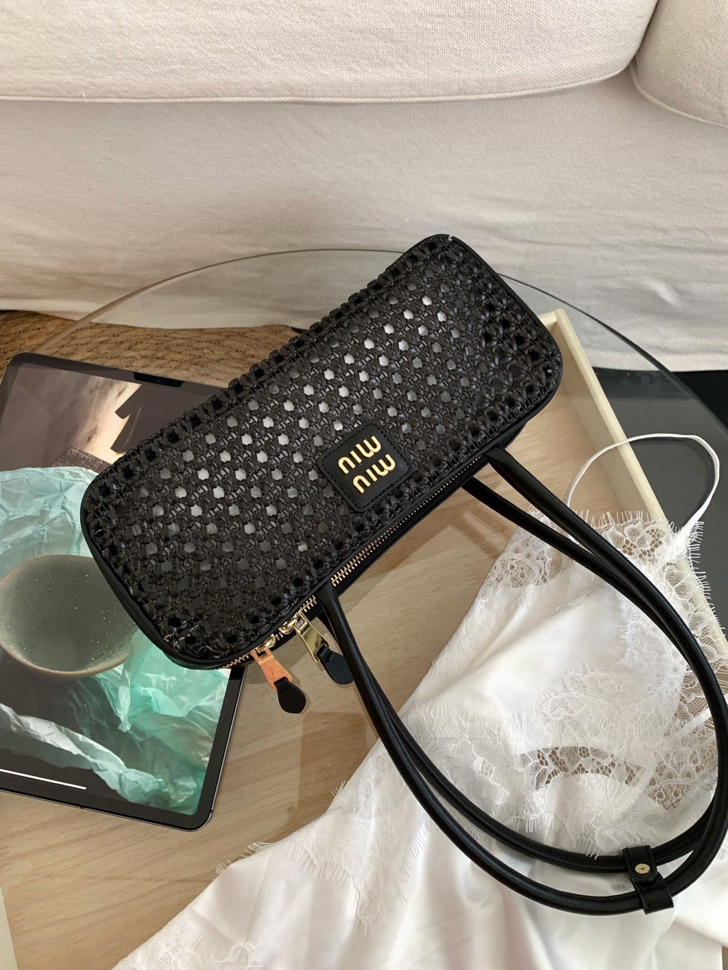136PA51B Popular woven bag