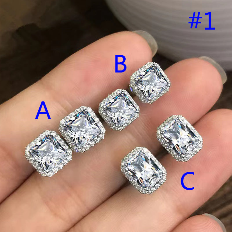 PYA48E Popular Diamond Earrings High Quality Wedding Earrings