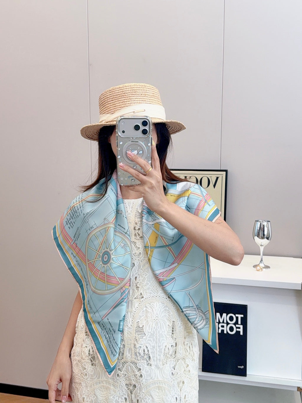 136NH5W Popular Silk Scarve