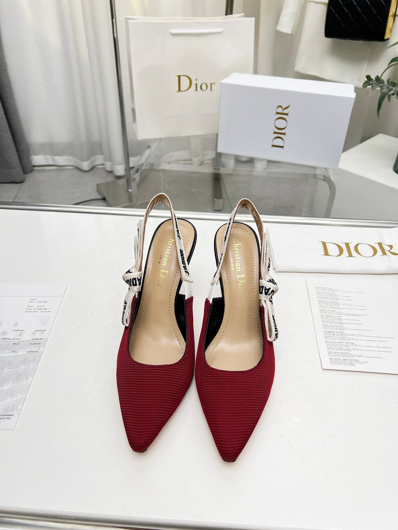255QD44Z Popular leather High heels