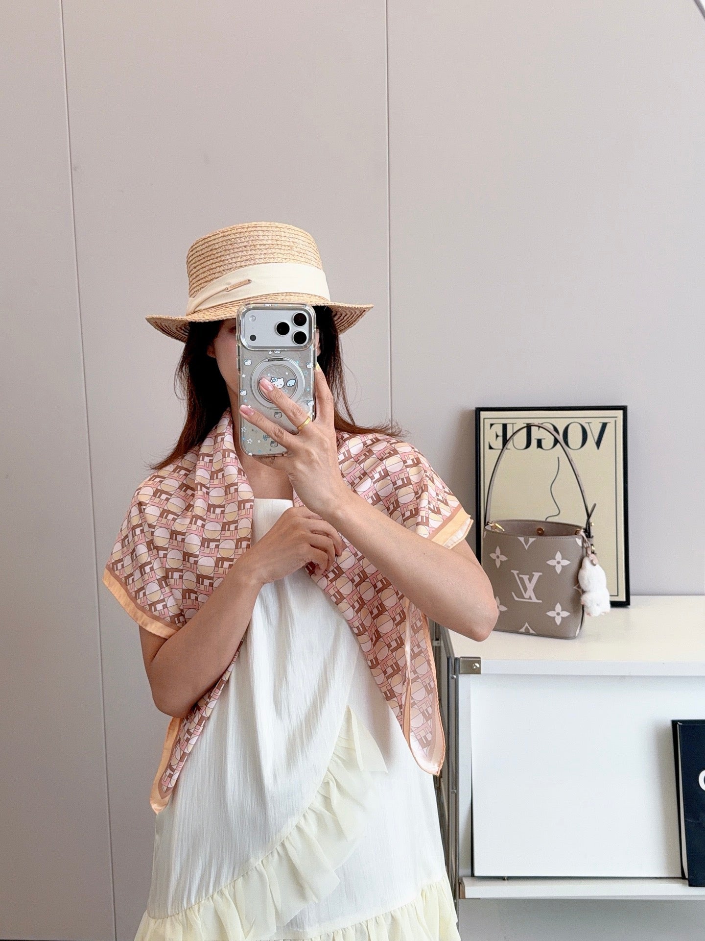 136NF10W Popular Silk Scarve