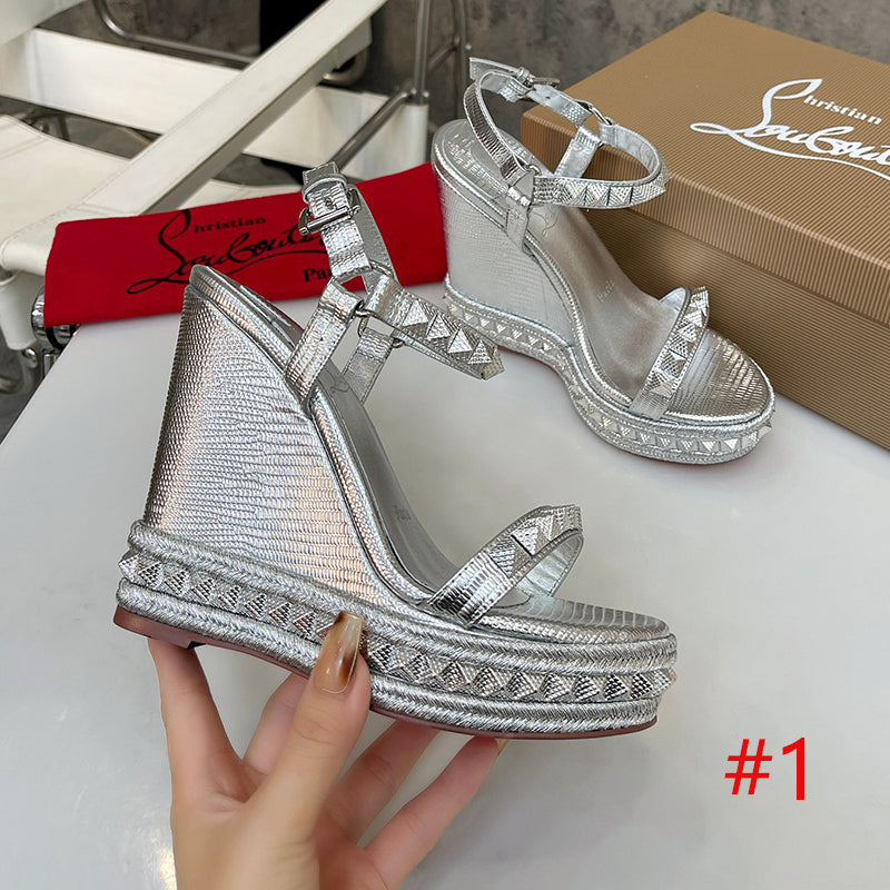 J4A42Z Popular leather High heels 12cm heel