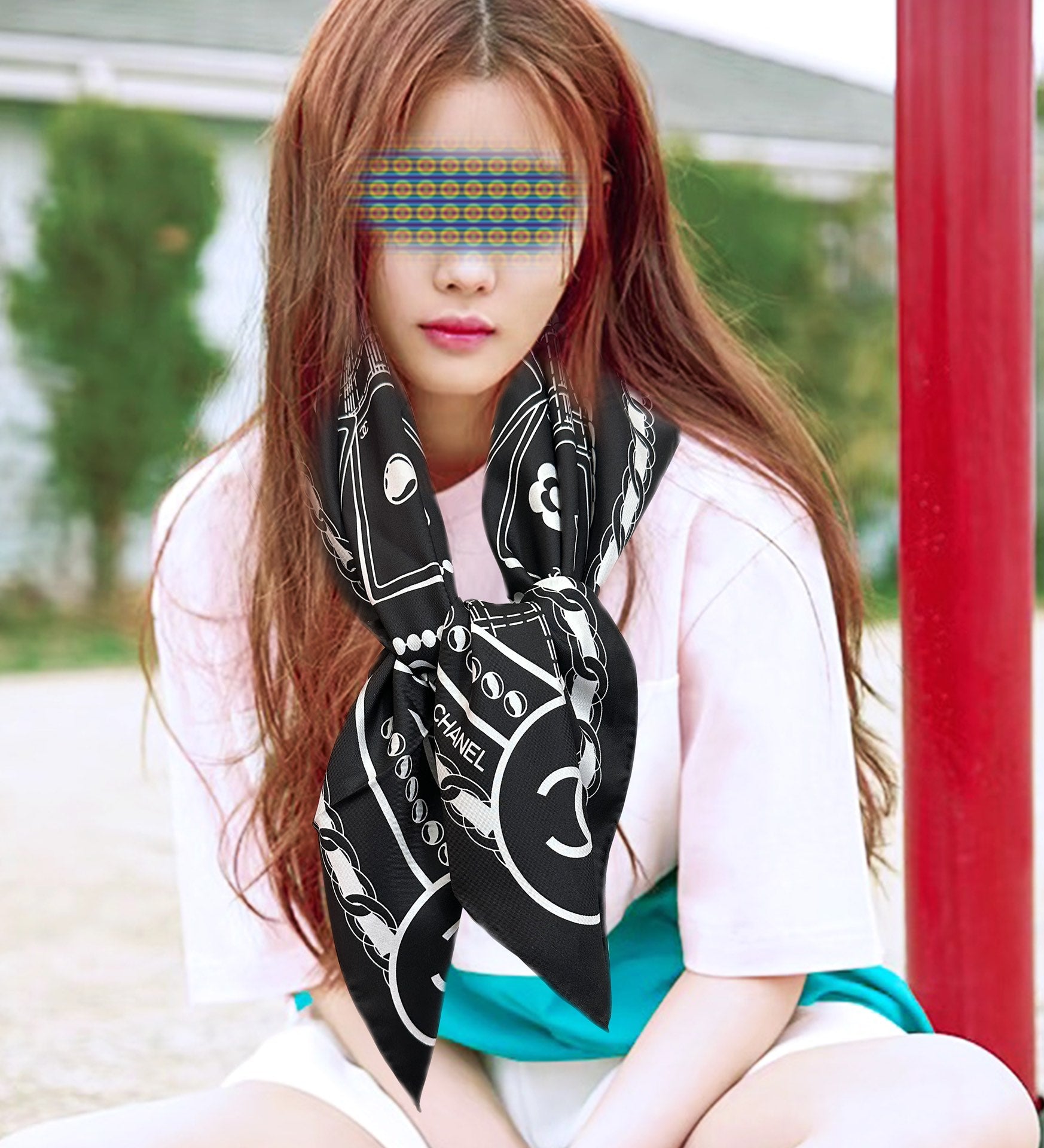 155NC60W Popular Silk Scarve