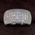 P5QA14J  Popular Moissanite Jewelry Wedding Diamond Ring