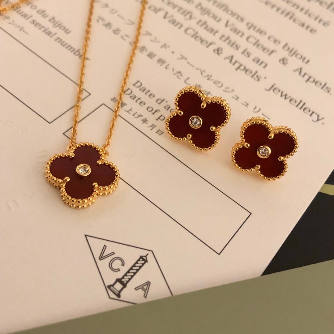 5XVA185X Popular  1 flower necklace