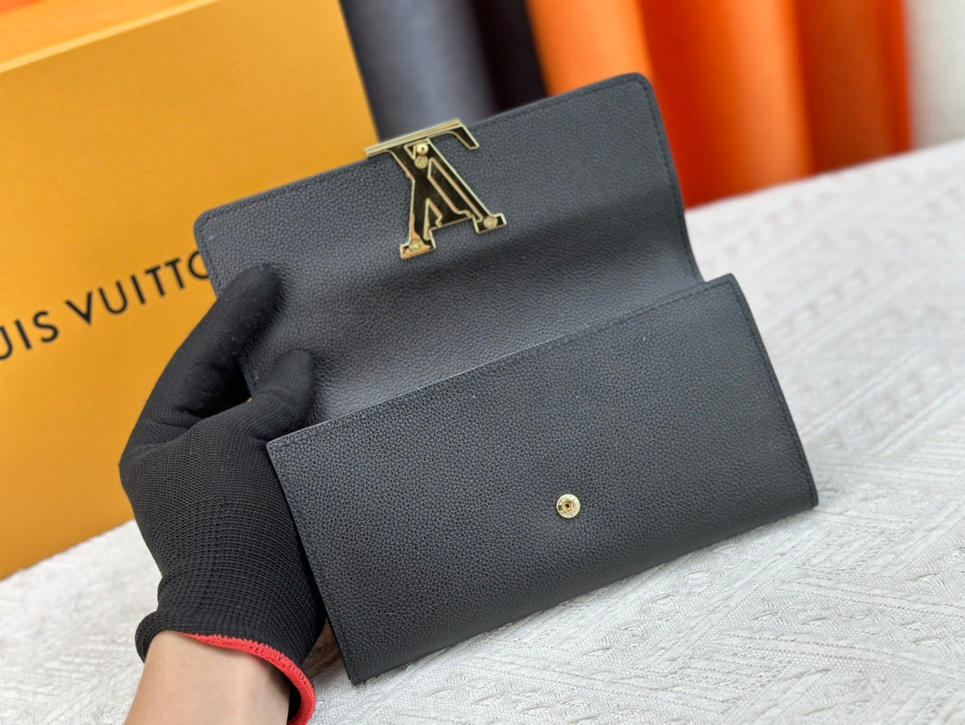 1XE74B Popular   leather wallets with package