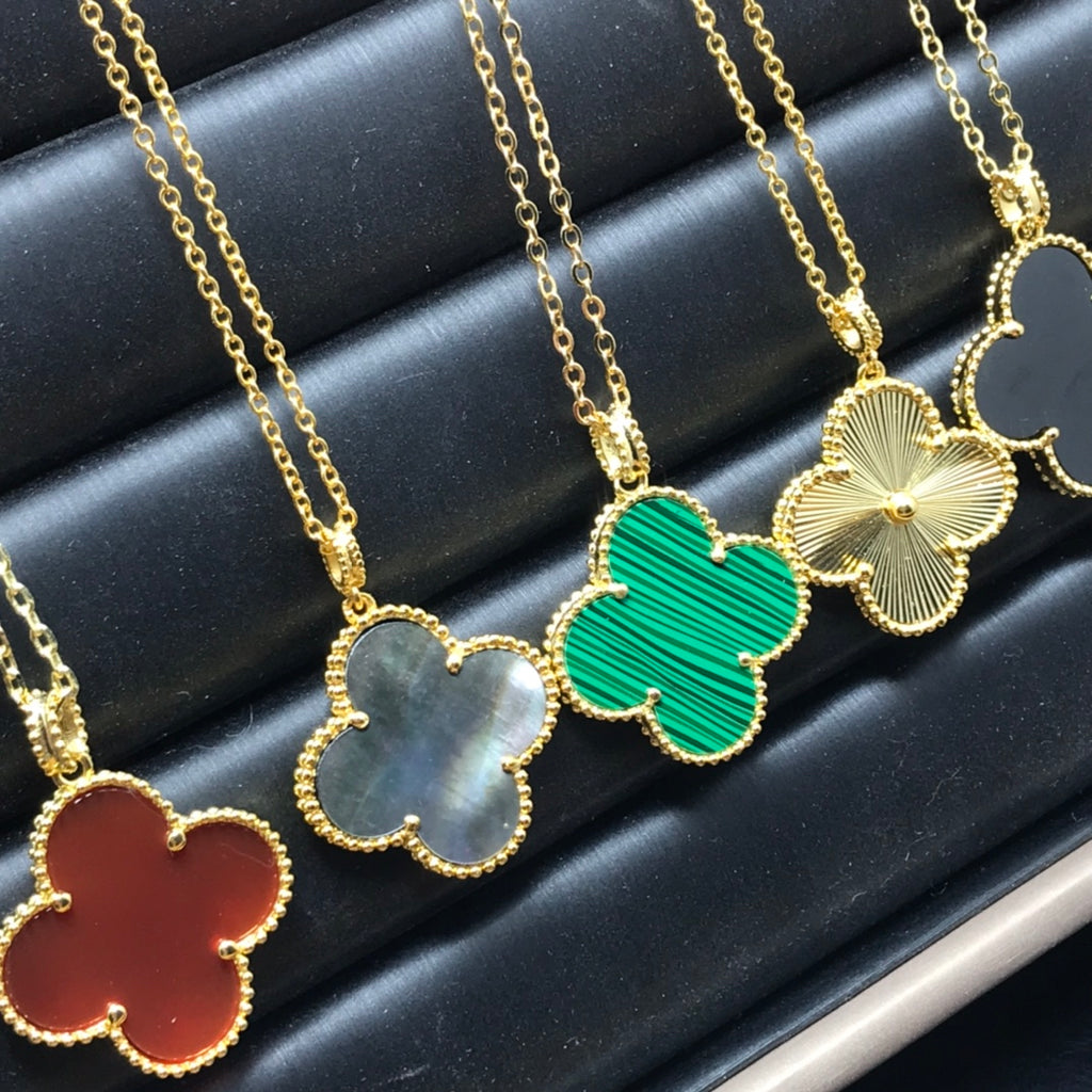 5XVA183X Popular Big flower necklace