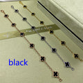 5XVA183K  Popular bracelets 6 flowers mini size 0.9cm flower