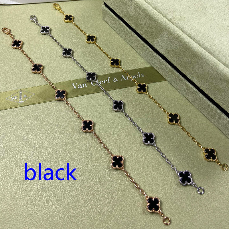 5XVA183K  Popular bracelets 6 flowers mini size 0.9cm flower