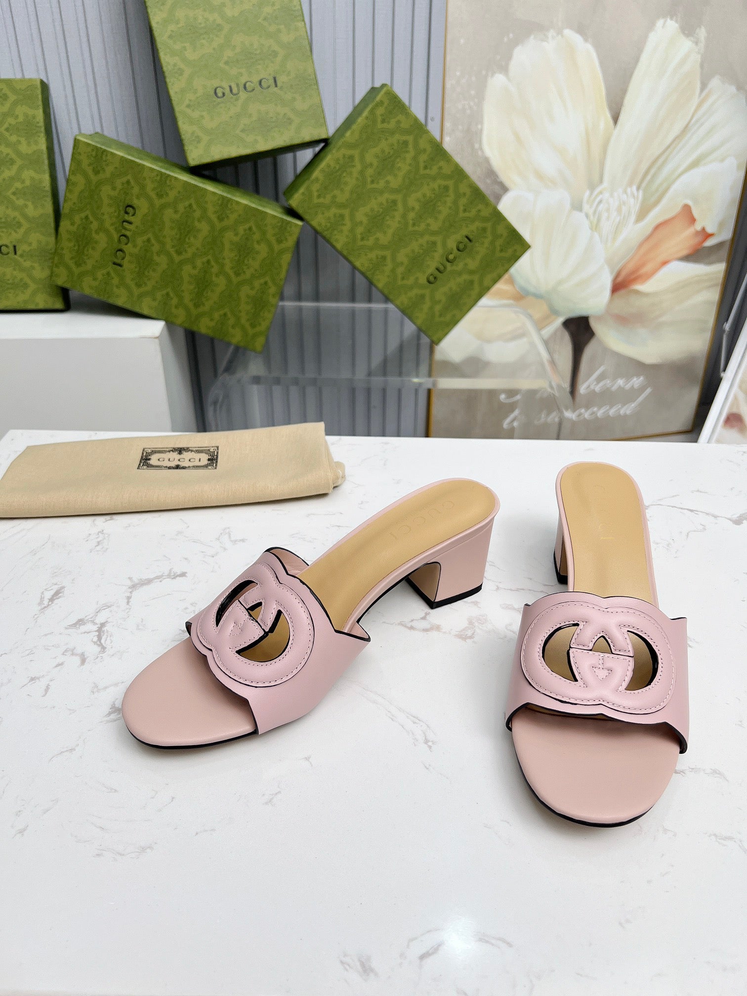 256XB33Z Popular high-quality leather Shoes 5.5cm
