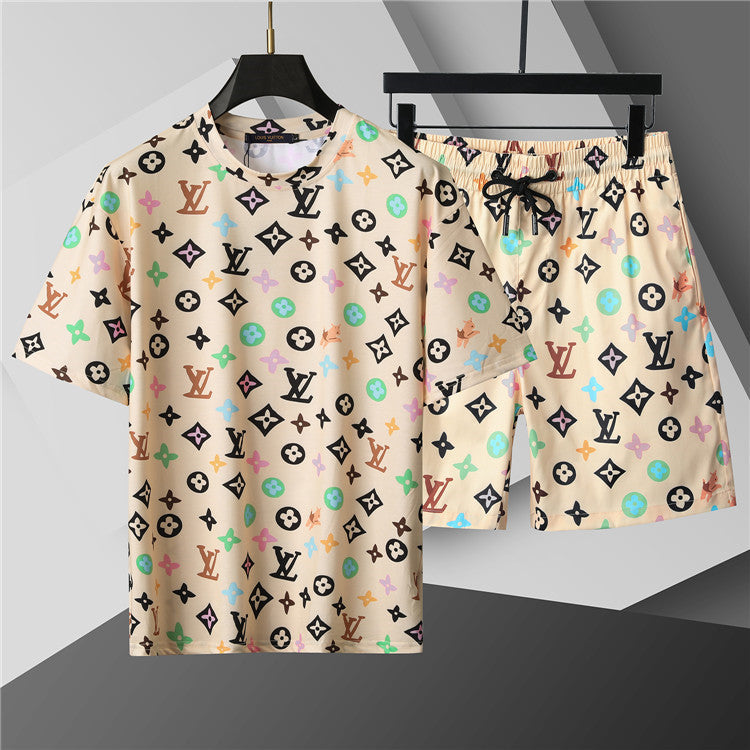 135WE102U  Popular shirt and shorts set