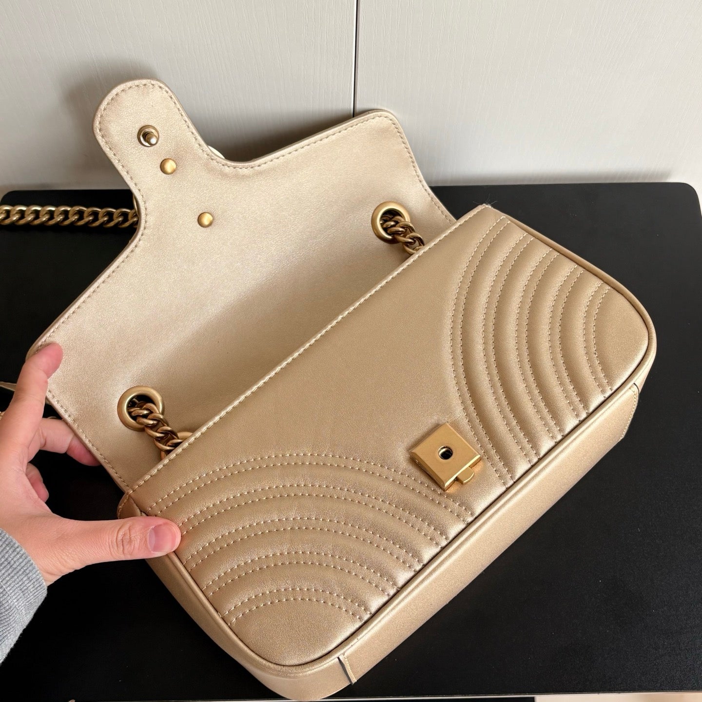 136PB67B Popular leather bag