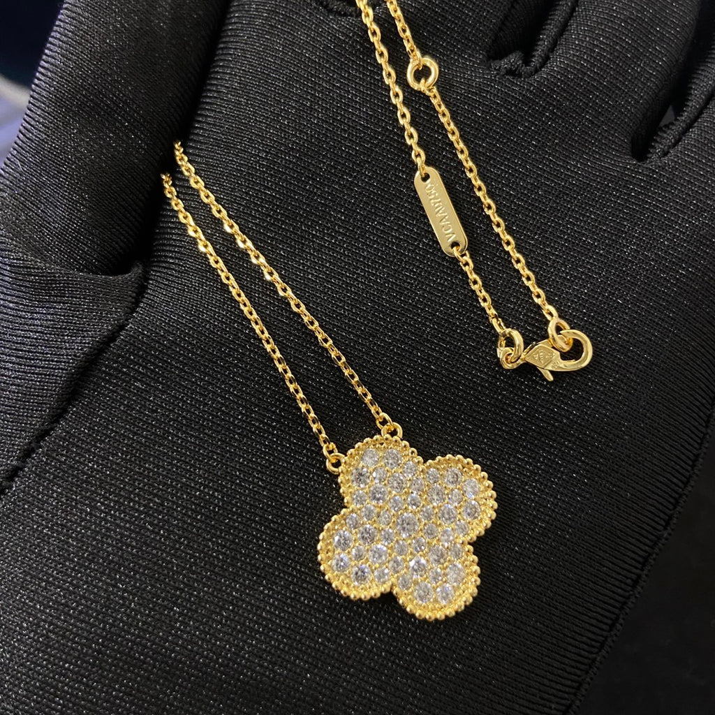 55QVA279X Popular  Big flower  Necklaces