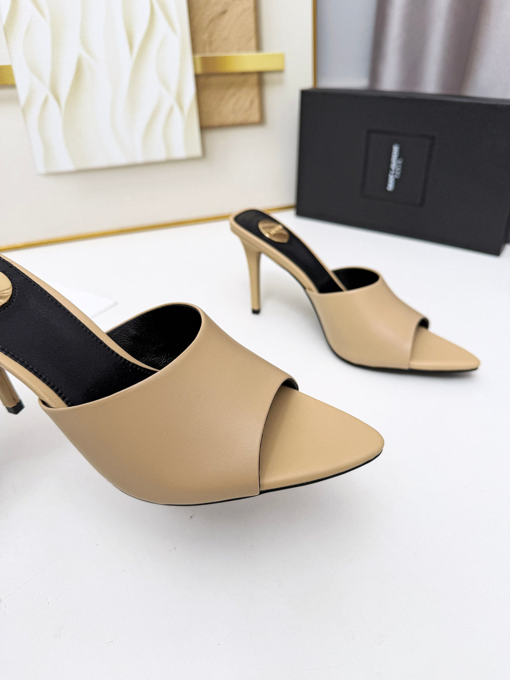 236PSL6Z Popular high-quality leather Shoes(heel-height 9cm)