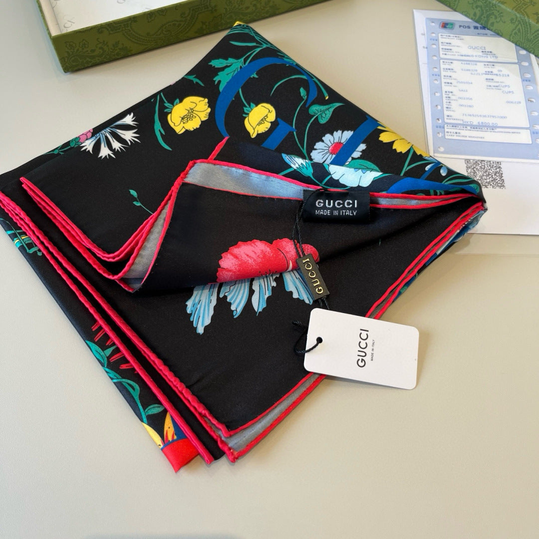 136NB23W Popular Silk Scarve