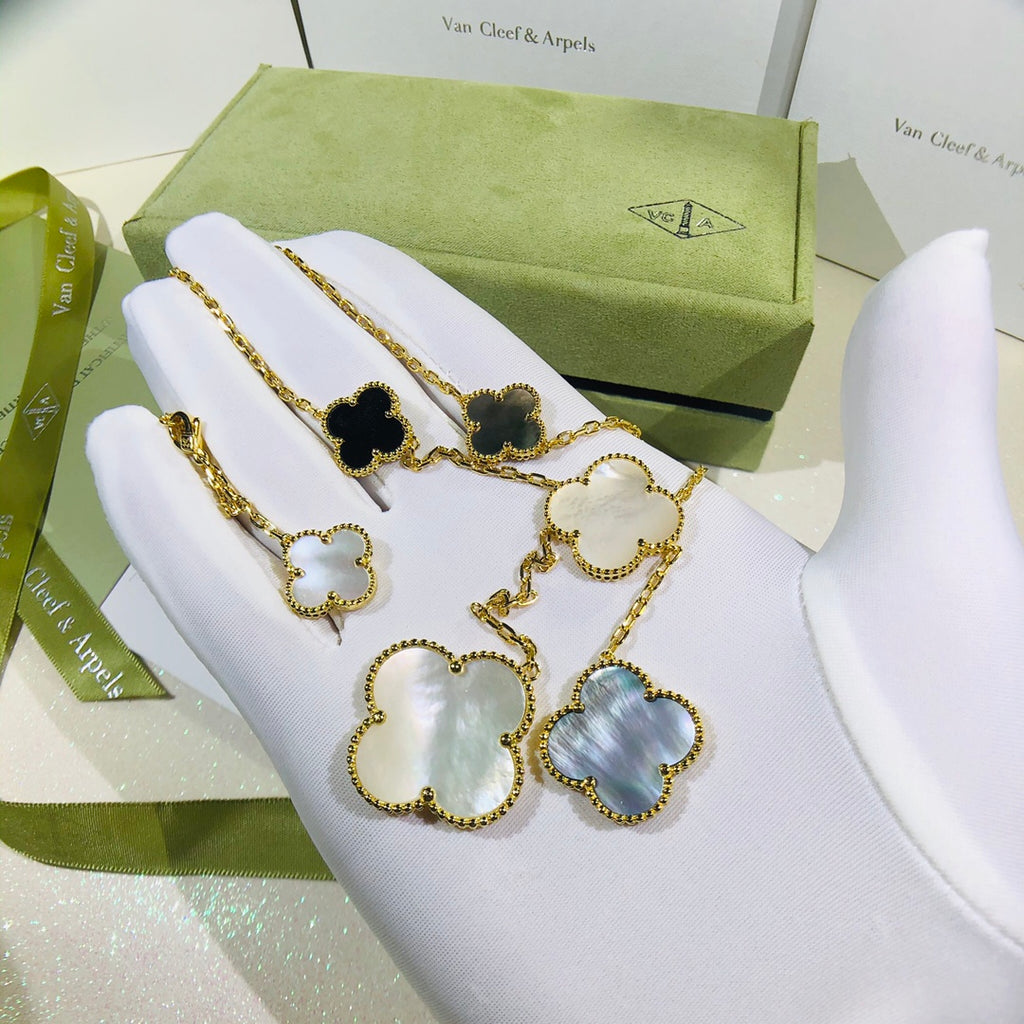 5XVA182K Popular 6 flowers necklaces