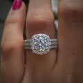 P5QA3J  Popular Moissanite Jewelry Wedding Diamond Ring