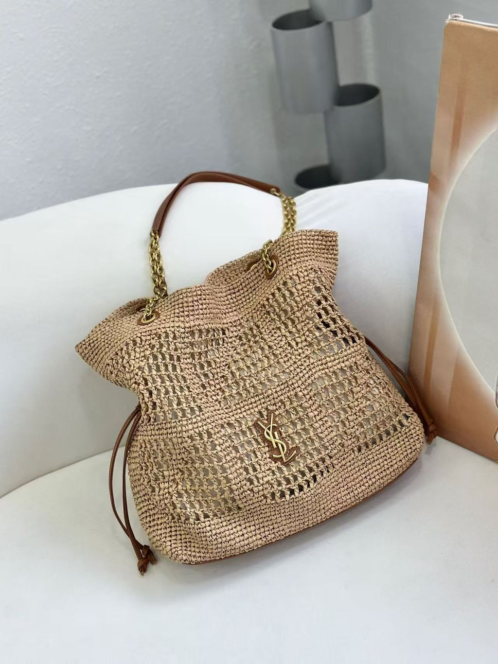136PSL49B Popular woven bag